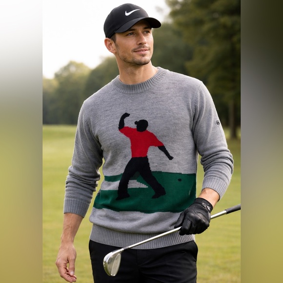 NIKE Tiger Woods Sweater Golf Crew